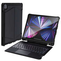 Choetech Keyboard Case Cover für iPad Pro 12.9 "2020 / 2021 Wireless Bluetooth Keyboard Schwarz (BH-015)