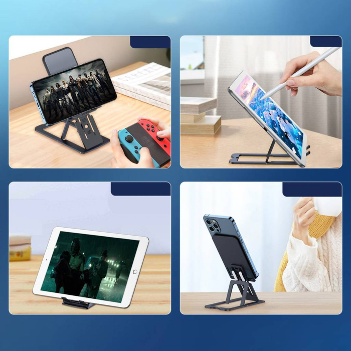 Choetech Klappständer für Smartphone/Tablet grau (H064)