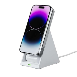 Choetech T600 15W 3in1 Induktionsladestation – Weiß