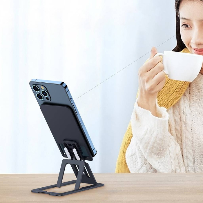 Choetech Klappständer für Smartphone/Tablet grau (H064)