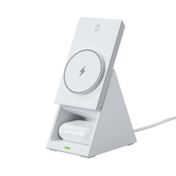 Choetech T600 15W 3in1 Induktionsladestation – Weiß