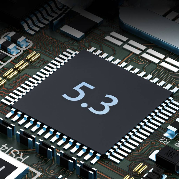 Choetech headphones wireless TWS with case charging white (BH-T08)