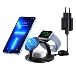 Choetech inductive 3-in-1 charging station iPhone 12/13/14, AirPods Pro, Apple Watch black (T587-F)