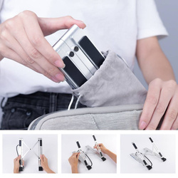 Choetech podstawka stacja wielofunkcyjna do laptopa PD/USB-C HDMI(4K/30Hz)/2xUSB-A/1xUSB-C/1xSD/1xTF czarny (HUB-M43)