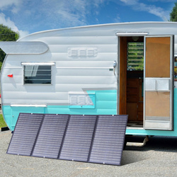 Choetech ładowarka solarna składana 160W czarna (SC010)