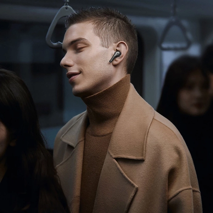 Słuchawki Choetech BH-T17 bezprzewodowe TWS ANC ENC IPX6 - czarne