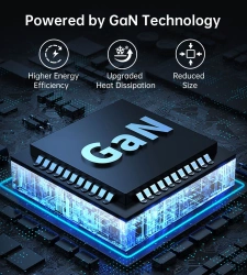 Choetech PD8008 100W GaN-Schnellladegerät 2x USB-A / 2x USB-C - Weiß