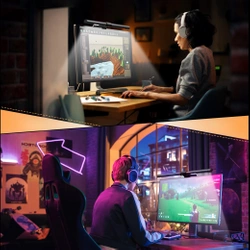 Choetech E1132 Bildschirmlampe mit Hintergrundbeleuchtung – Grau